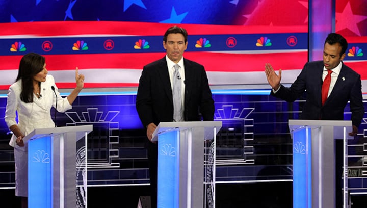 Vantage | What's a Republican debate worth that Trump skips and still wins?