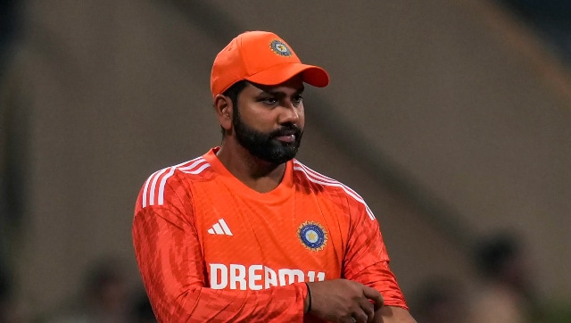 Rohit sharma orange sales jersey