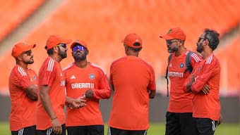 World Cup 2023: Rohit Sharma, Rahul Dravid inspect Ahmedabad pitch ahead of India vs Australia final