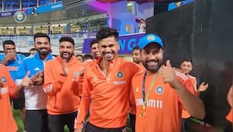 World Cup 2023: 'Professor' Rohit Sharma wins 'Best Fielder' medal after India vs South Africa; Watch