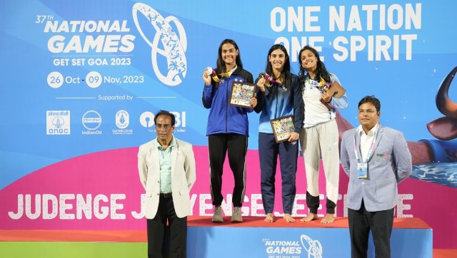 National Games 2023: Swimmers Virdhawal, Rujuta Khade break Games records as Maharashtra continue to dominate National Games 2023: Swimmers Virdhawal, Rujuta Khade break Games records as Maharashtra continue to dominate