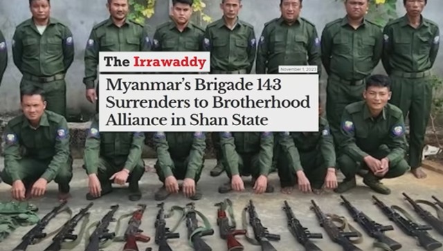 Vantage | Why Myanmar's rebel alliance has left China so worried Vantage | Why Myanmar's rebel alliance has left China so worried