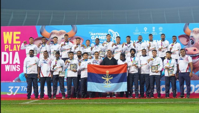 National Games 2023: Services clinch 10 gold medals on penultimate day to put pressure on leaders Maharashtra National Games 2023: Services clinch 10 gold medals on penultimate day to put pressure on leaders Maharashtra