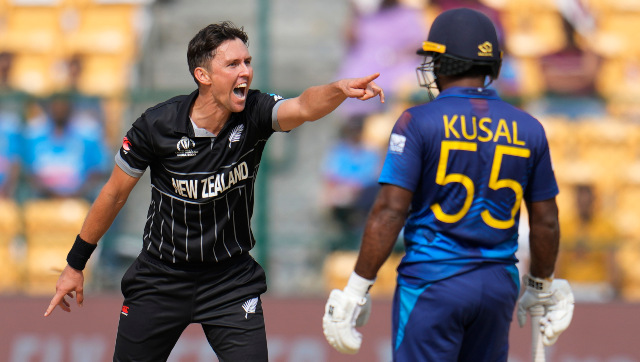World Cup 2023: Boult leads the way as New Zealand defeat Sri Lanka to virtually confirm semi-final against India World Cup 2023: Boult leads the way as New Zealand defeat Sri Lanka to virtually confirm semi-final against India
