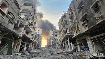 US Arab leaders engage in diplomatic parleys as Gaza conflict rages