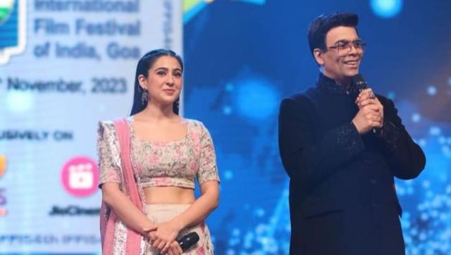 IFFI 2023: Karan Johar wants to get Sara Ali Khan married, says 'There's a bit of Sima Taparia in me' IFFI 2023: Karan Johar wants to get Sara Ali Khan married, says 'There's a bit of Sima Taparia in me'