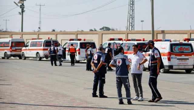 First wounded Palestinians flee Gaza for urgent medical care in Egypt First wounded Palestinians flee Gaza for urgent medical care in Egypt