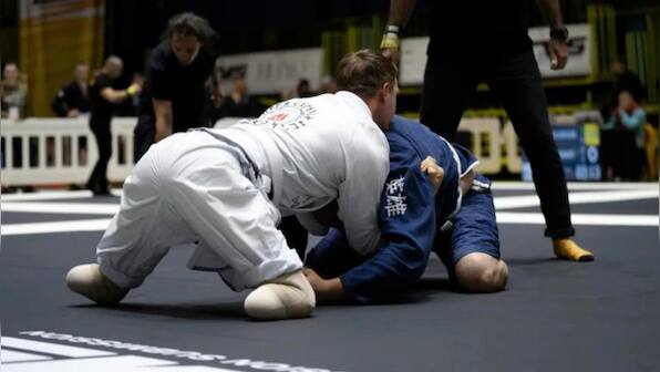 Ukraine's war veteran with amputated limbs find solace in Ju-jitsu