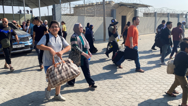 Brits trapped in Gaza accuse government of separating children from their parents Brits trapped in Gaza accuse government of separating children from their parents