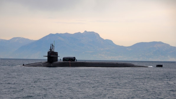 US deploys guided missile submarine in Mediterranean sea