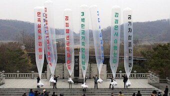 North Korea threatens to respond with 'shower of shells' against rival neighbor's anti Pyongyang propaganda pamphlets