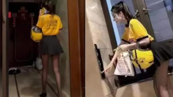 China influencer apologises for viral photoshoot as miniskirt-clad 'food delivery personnel,' sparks outcry
