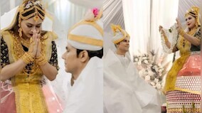 Randeep Hooda, Lin Laishram get married in traditional Meitei ceremony; first pictures out