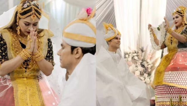 Randeep Hooda, Lin Laishram get married in traditional Meitei ceremony; first pictures out Randeep Hooda, Lin Laishram get married in traditional Meitei ceremony; first pictures out