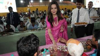 Nita Ambani celebrates 60th birthday by serving over 3,000 underprivileged kids at 'Anna Seva'