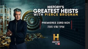 'History's Greatest Heists with Pierce Brosnan', an intriguing new series set to premiere on History TV18