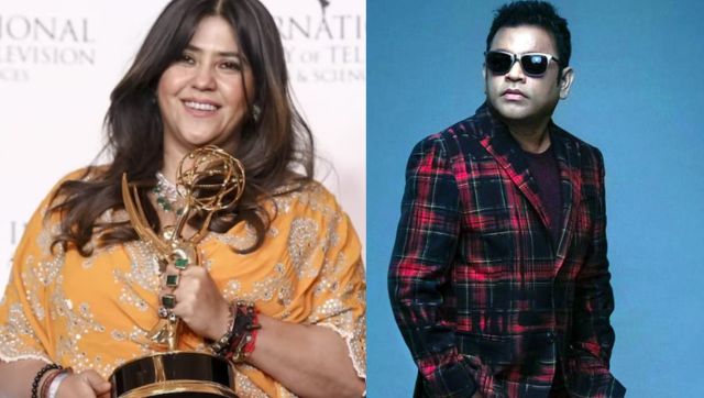 A.R. Rahman congratulates Ektaa R Kapoor for her historic Emmy Win, says 'What a graceful and eloquent speech' A.R. Rahman congratulates Ektaa R Kapoor for her historic Emmy Win, says 'What a graceful and eloquent speech'