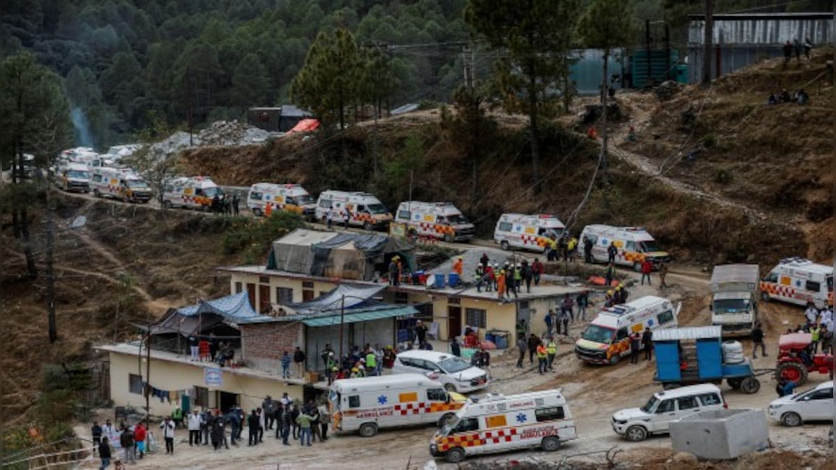 Uttarkashi Tunnel Rescue Live Updates Nightfall May Delay Evacuation