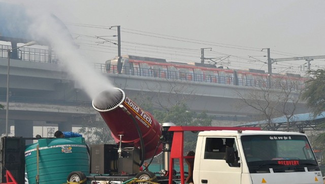 In graphics | How anti-smog guns can help fight Delhi's air pollution In graphics | How anti-smog guns can help fight Delhi's air pollution