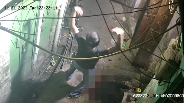 On camera, teen boy stabs man 60 times in Delhi to rob Rs 350 for eating biryani; dances over body