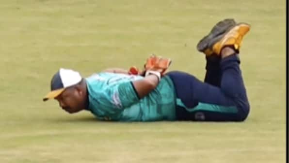 Watch: Viral video of wicketkeeper’s ‘catch of the century’ leaves internet in splits