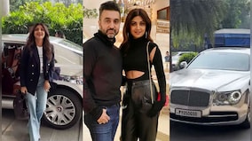 Shilpa Shetty flaunts a 5 crore Bentley Flying Spur'; looking at her and Raj Kundra's net worth of over Rs 4,000 crore
