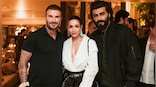Malaika Arora and Arjun Kapoor shut down break-up rumors as they strike a pose with footballer David Beckham