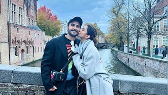 Ranveer Singh shares adorable picture with Deepika Padukone as the couple celebrates 5th wedding anniversary; see post