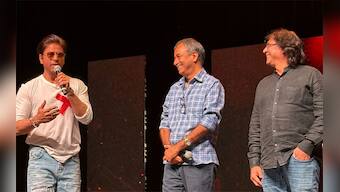 Shah Rukh Khan, Rajkumar Hirani, Abhijat Joshi interact with fans on actor's 58th birthday as Dunki glimpse drops