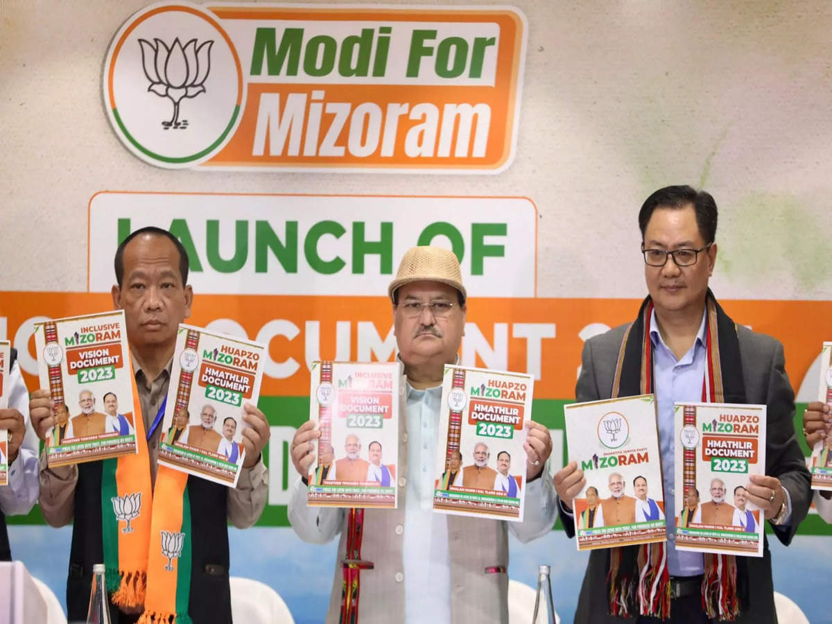 BJP hopeful about forming government in Mizoram; up for post-poll tie-up BJP hopeful about forming government in Mizoram; up for post-poll tie-up
