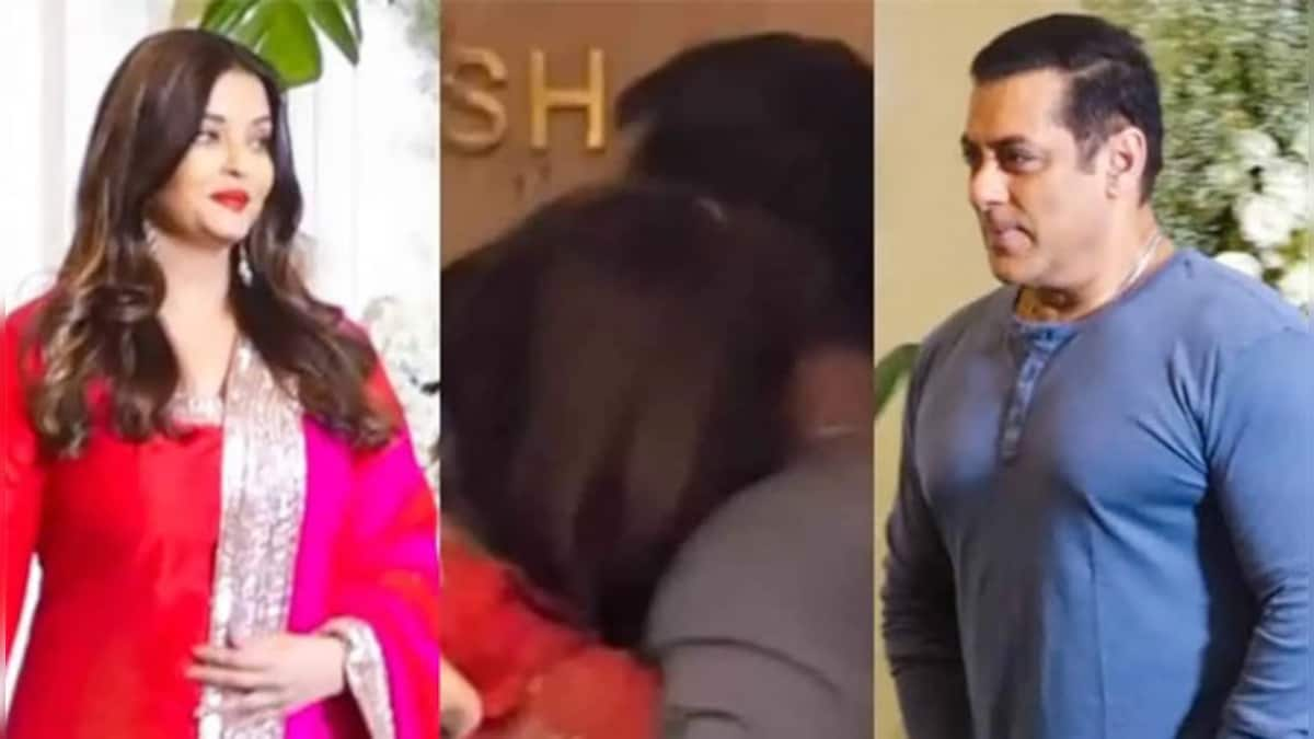 Salman Khan's picture of hugging Aishwarya Rai Bachchan at Manish Malhotra's Diwali bash goes viral; fans say it's fake