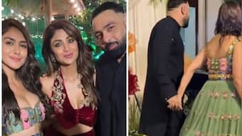 Rapper Badshah and actress Mrunal Thakur spark dating rumours at Shilpa Shetty's Diwali bash, netizens react