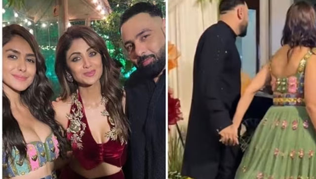 Rapper Badshah and actress Mrunal Thakur spark dating rumours at Shilpa Shetty's Diwali bash, netizens react Rapper Badshah and actress Mrunal Thakur spark dating rumours at Shilpa Shetty's Diwali bash, netizens react