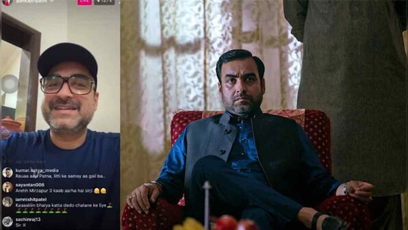 Pankaj Tripathi forgets why he went live on Instagram, hilariously apologises to fans