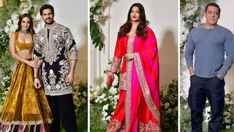 Salman Khan keeps it casual, Aishwarya Rai Bachchan stuns in traditional attire at Manish Malhotra's Diwali bash