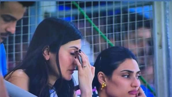 ICC World Cup 2023 Final: Anushka Sharma and Athiya Shetty almost shed tears as India loses to Australia