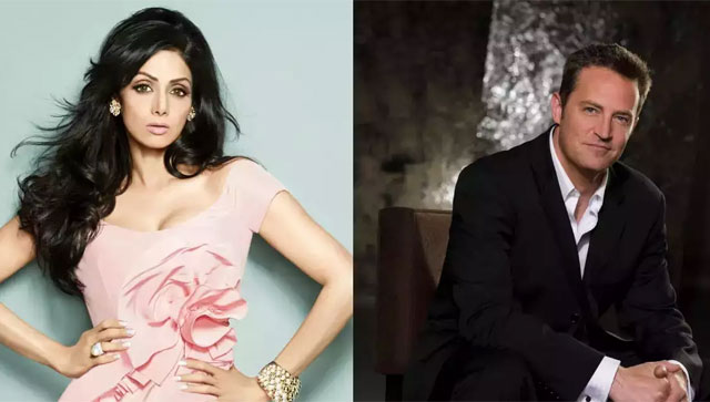 Fans find eerie resemblance between the deaths of Sridevi and 'Friends' star Matthew Perry, say 'Same age, same cause' Fans find eerie resemblance between the deaths of Sridevi and 'Friends' star Matthew Perry, say 'Same age, same cause'