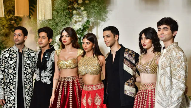 Suhana Khan, Agastya Nanda and Netflix's 'The Archies' gang attend Manish Malhotra's Diwali bash in style Suhana Khan, Agastya Nanda and Netflix's 'The Archies' gang attend Manish Malhotra's Diwali bash in style