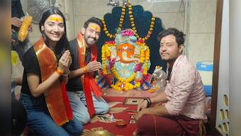 12th Fail: Vikrant Massey and Medha Shankr visit Ujjain to seek blessings of Mahakaleshwar for the film's success