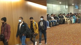 Minus 25 asylum seekers, 2 witnesses, charter plane carrying Indians and grounded in France is back in Mumbai