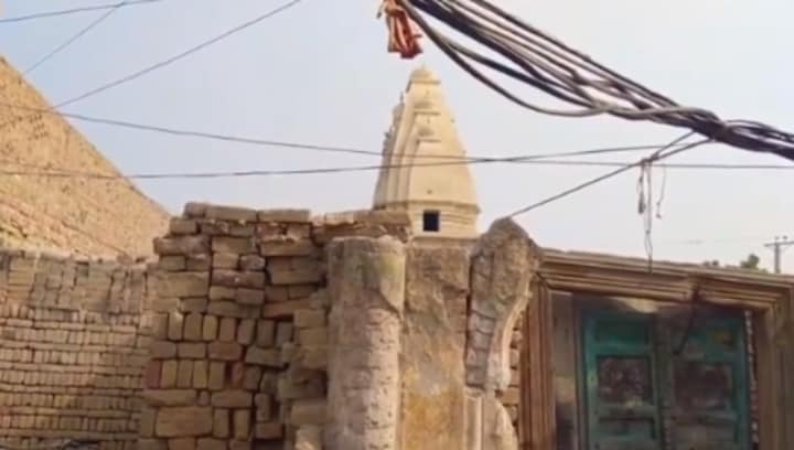 WATCH: Temple in Pakistan's Sadiqabad converted into animal farm, sparks outrage