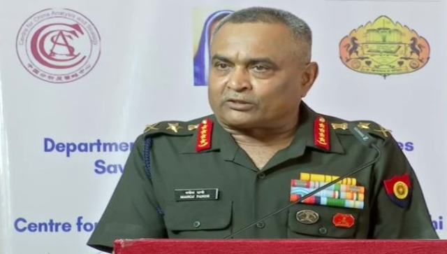 Army Chief General Manoj Pande to visit Rajouri today to review ongoing counter-terrorist ops Army Chief General Manoj Pande to visit Rajouri today to review ongoing counter-terrorist ops