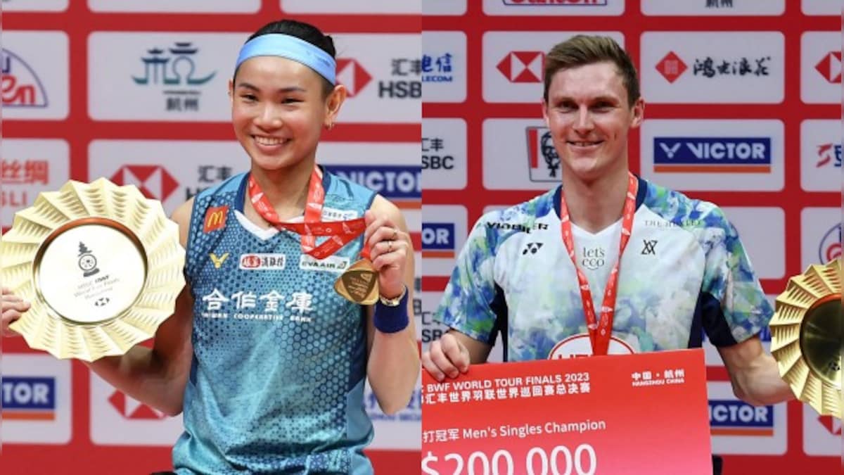 BWF World Tour Finals: Viktor Axelsen, Tai Tzu Ying clinch singles titles