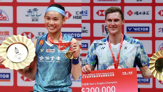 BWF World Tour Finals: Viktor Axelsen, Tai Tzu Ying clinch singles titles BWF World Tour Finals: Viktor Axelsen, Tai Tzu Ying clinch singles titles