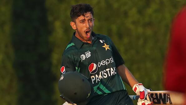ACC U-19 Asia Cup 2023: Azan Awais' ton, Mohammed Zeeshan's four-fer help Pakistan defeat India by 8 wickets