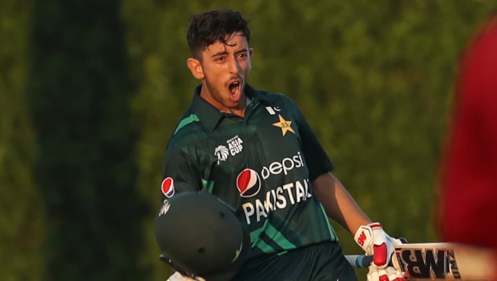 ACC U-19 Asia Cup 2023: Azan Awais' ton, Mohammed Zeeshan's four-fer help Pakistan defeat India by 8 wickets