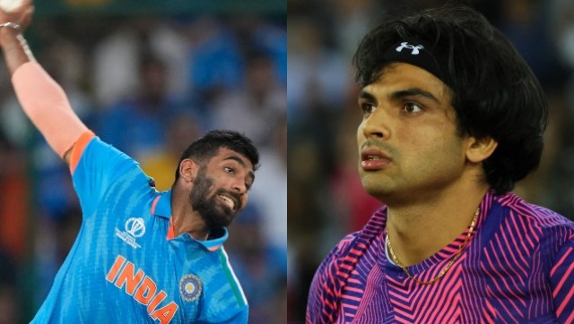 Neeraj Chopra advises Jasprit Bumrah on how to increase pace Neeraj Chopra advises Jasprit Bumrah on how to increase pace