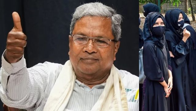 Karnataka: Siddaramaiah announces to withdraw Hijab ban, BJP accuses CM of sowing poison of religion in state Karnataka: Siddaramaiah announces to withdraw Hijab ban, BJP accuses CM of sowing poison of religion in state