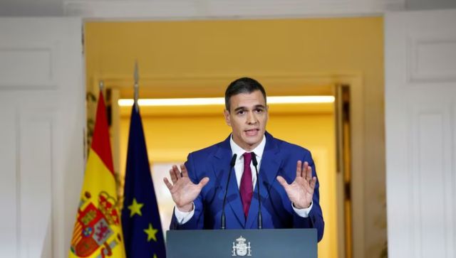 Open to creation of new EU mission to protect vessels in Red Sea, says Spanish PM Pedro Sanchez Open to creation of new EU mission to protect vessels in Red Sea, says Spanish PM Pedro Sanchez
