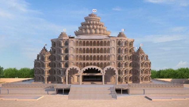 PM Modi inaugurates world's largest meditation centre Swarved Mahamandir in Varanasi PM Modi inaugurates world's largest meditation centre Swarved Mahamandir in Varanasi